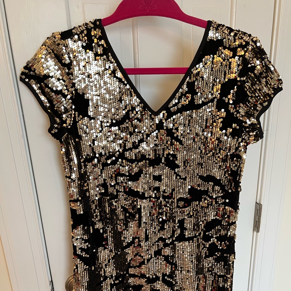 Asher sequin mini dress